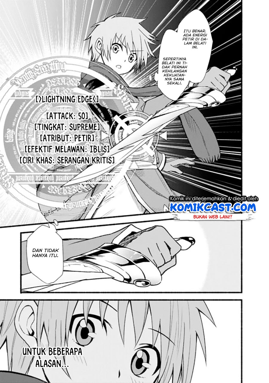 Living In This World With Cut & Paste Chapter 11.2 Bahasa Indonesia